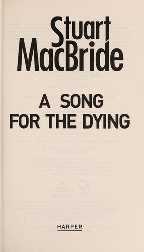 A song for the dying