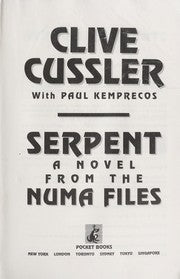 Numa Files 1: Serpent (Numa Files)