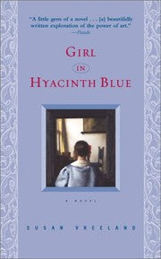 Girl in hyacinth blue