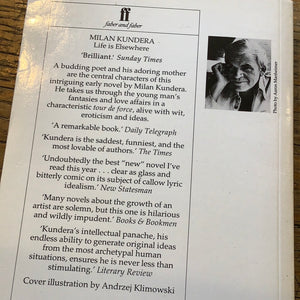 Life is elsewhere   Milan Kundera