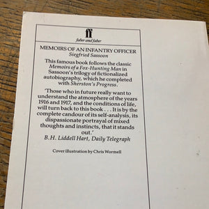 Memoirs of an infantry officer