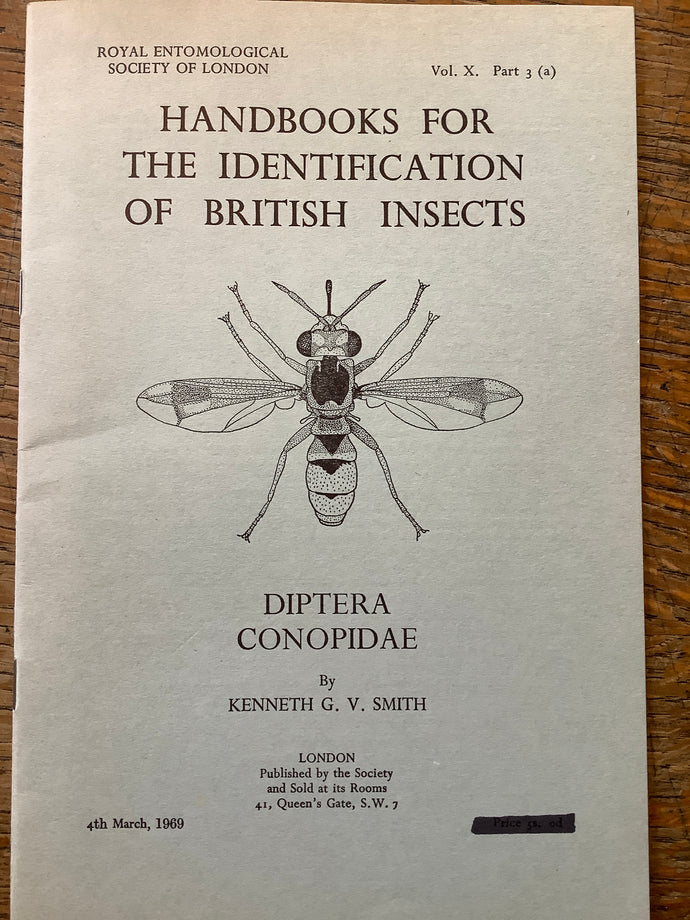 Handbooks for the identification of British insects. Diptera Conopidae. Vol. X. Part 3(a)