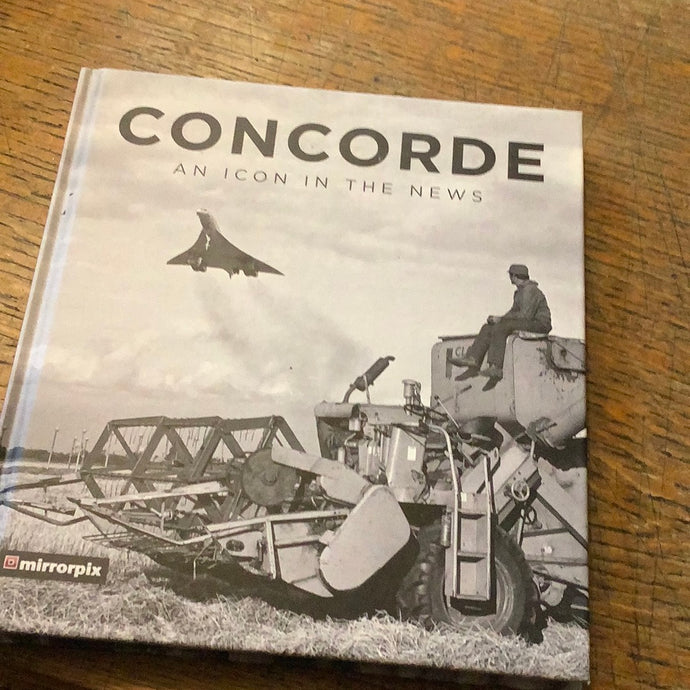 Concorde an icon in the news. Mirror pix
