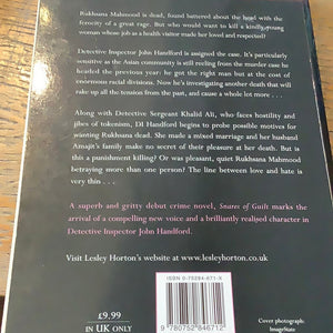 Snares of guilt Lesley Horton