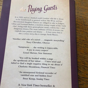 The paying guests  Sarah waters