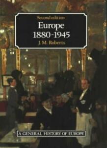Europe, 1880-1945
